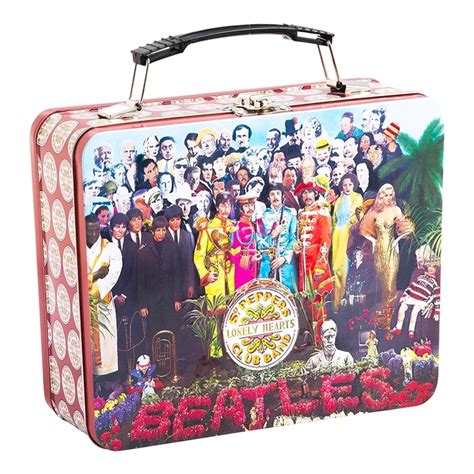 sgt peppers metal lunch box|Beatles Lunchbox for sale .